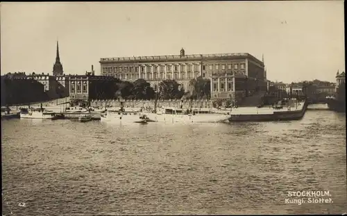 Ak Stockholm Schweden, Kungl. Slottet
