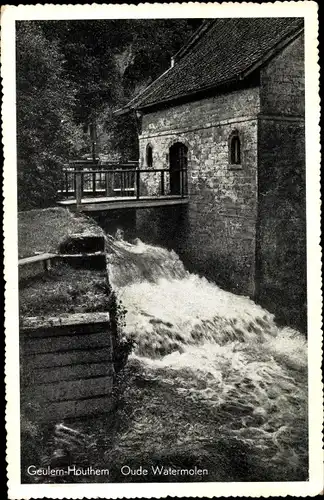 Ak Geulem Houthem Limburg, Oude Watermolen