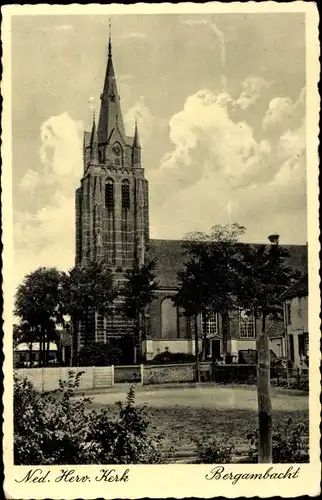 Ak Bergambacht Südholland, Ned. Herv. Kerk