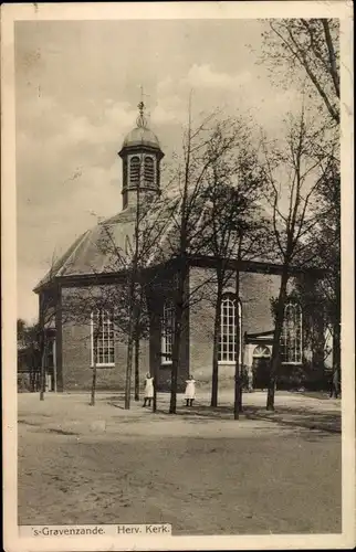 Ak ’s Gravenzande Westland Südholland, Herv. Kerk