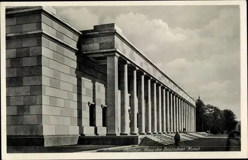 Ak München Bayern, Haus der Deutschen Kunst, Lengauer 325