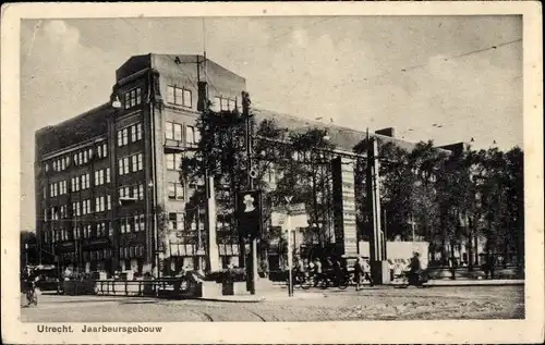 Ak Utrecht Niederlande, Jaarbeursgebouw