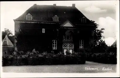 Ak Ophemert Gelderland, Kasteel