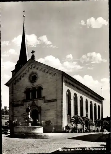 Ak Eltmann in Unterfranken, Stadtpfarrkirche