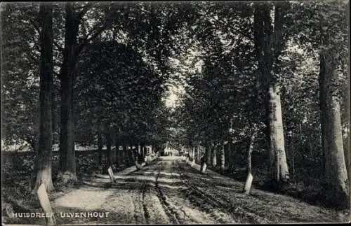 Ak Ulvenhout Nordbrabant Niederlande, Huisdreef