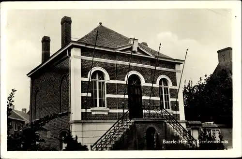 Ak Baarle Hertog Flandern Antwerpen, Gemeentehuis