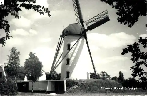 Ak Borkel en Schaft Nordbrabant Niederlande, Molen