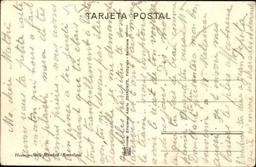 Ak Barcelona Katalonien Spanien, Tibidabo