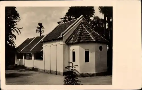 Ak Pandur Ostindien, Kirche in Patterei-Perumbudur
