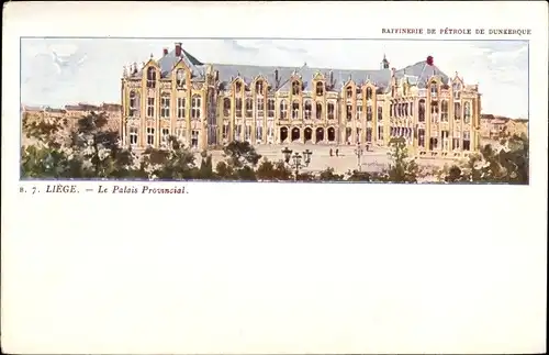 Ak Liège Lüttich Wallonien, Le Palais Provencial