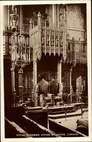 Ak London City England, Royal Thrones, House of Lords