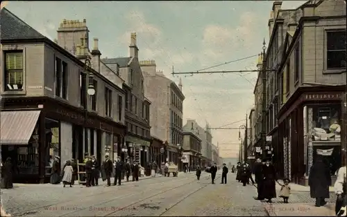 Ak Greenock Schottland, West Blackhall Street