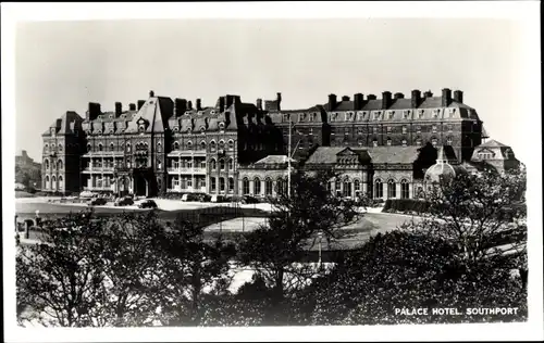 Ak Southport Merseyside England, Palace Hotel