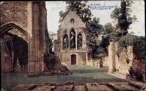 Ak Llantysilio Wales, Valle Crucis Abbey