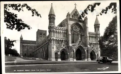 Ak St Albans Hertfordshire England, Abbey