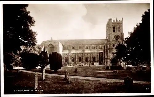 Ak Christchurch Dorset England, Priory