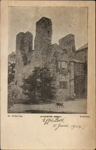 Ak Leicester East Midlands England, Abbey