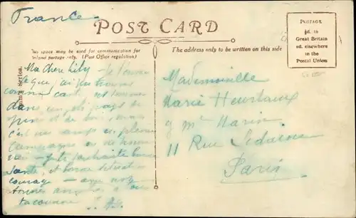 Ak Woolmer Hampshire, Blick auf den Ort, Wohnhäuser