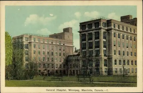 Ak Winnipeg Manitoba Kanada, General Hospital