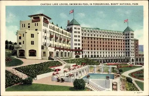 Ak Banff Alberta, Chateau Lake Louise, Swimming Pool