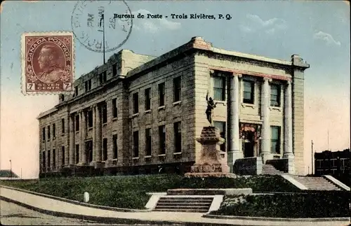 Ak Trois Rivières Three Rivers Québec Kanada, Bureau de Poste
