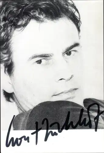 Ak Schauspieler Horst Buchholz, Portrait, Autogramm