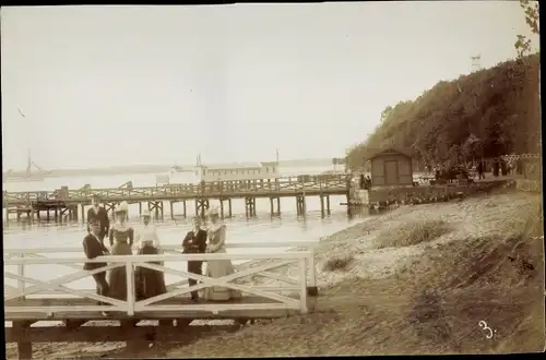Foto Glückstadt an der Elbe, Elbstrand, Stege, Badeanstalt