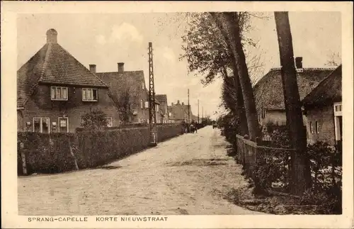 Ak Sprang Capelle Nordbrabant Niederlande, Korte Nieuwstraat