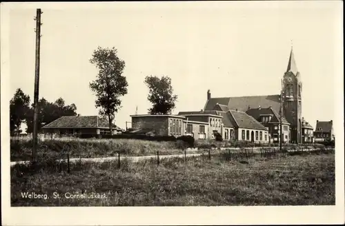 Ak Welberg Nordbrabant, St. Corneliuskerk