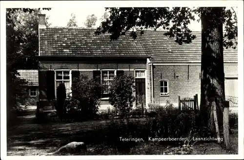 Ak Teteringen Nordbrabant, Kampeerboerderij Laanzichtweg