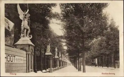 Ak Tilburg Nordbrabant Niederlande, Bredascheweg