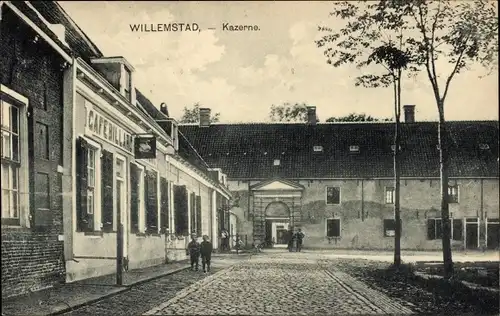 Ak Willemstad Nordbrabant Niederlande, Kazerne