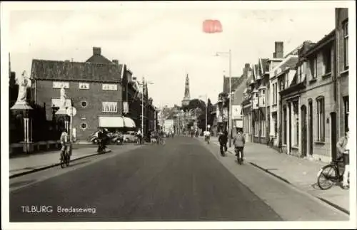 Ak Tilburg Nordbrabant Niederlande, Bredaseweg