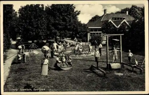 Ak Tilburg Nordbrabant Niederlande, Speeltuin, Sportpark