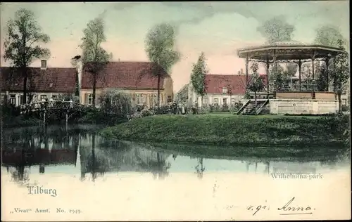 Ak Tilburg Nordbrabant Niederlande, Wilhelminapark