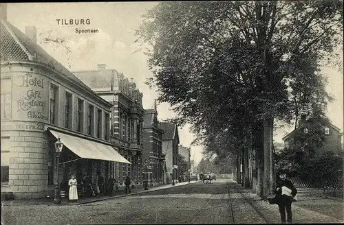 Ak Tilburg Nordbrabant Niederlande, Spoorlaan