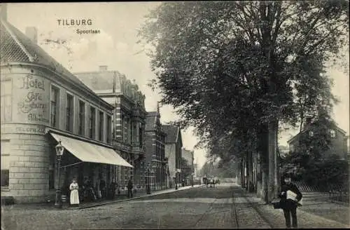 Ak Tilburg Nordbrabant Niederlande, Spoorlaan