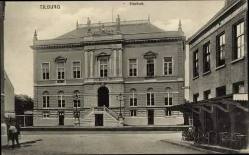 Ak Tilburg Nordbrabant Niederlande, Stadhuis