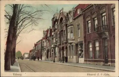 Ak Tilburg Nordbrabant Niederlande, Heuvel Z. O. zijde