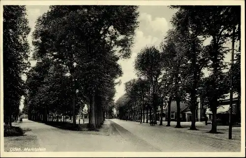 Ak Uden Nordbrabant, Marktplein