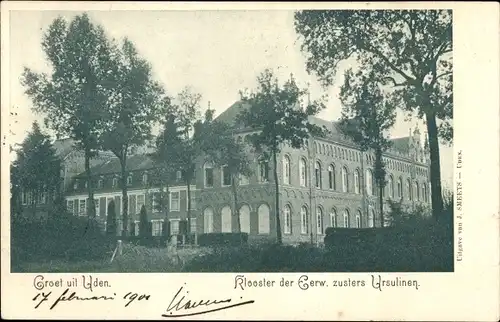 Ak Uden Nordbrabant, Klooster der Eerw. zusters Ursulinen