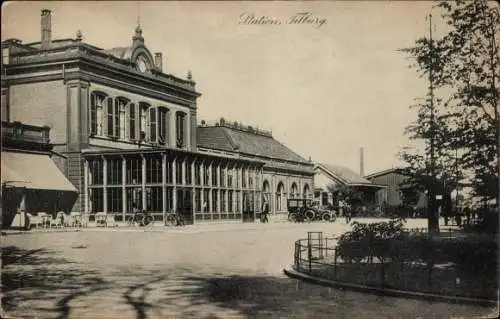 Ak Tilburg Nordbrabant Niederlande, Station