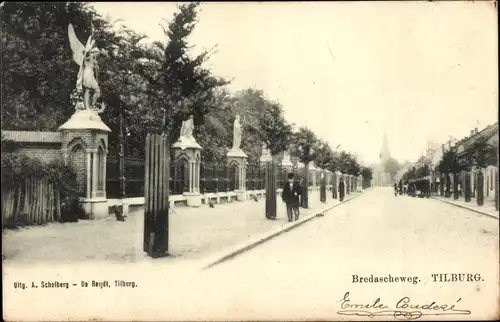 Ak Tilburg Nordbrabant Niederlande, Bredascheweg