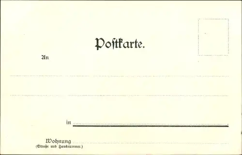 Ak Hamburg Klein Flottbek, Botanischer Garten mit Post