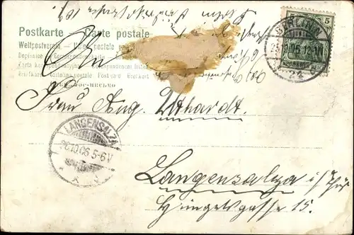 Passepartout Ak Berlin Mitte, Königliches Schloss