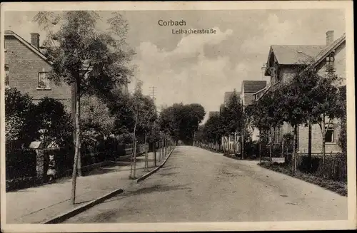 Ak Korbach in Hessen, Lelbacherstraße