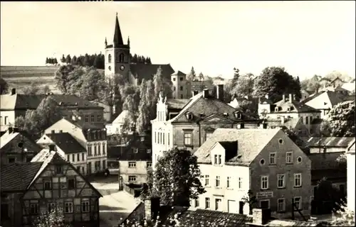 Ak Eppendorf in Sachsen, Teilansicht der Stadt
