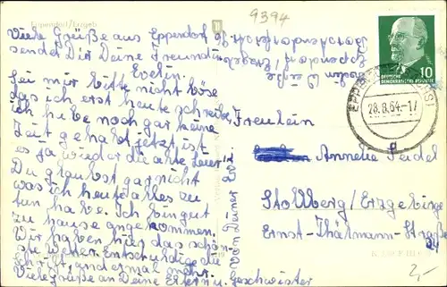 Ak Eppendorf in Sachsen, Stadtansicht