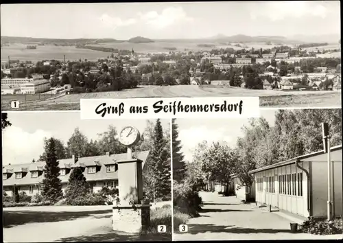 Ak Seifhennersdorf in der Oberlausitz Sachsen, Panorama, Pionierzeltlager Rosa Luxemburg