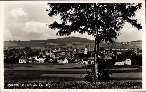 Ak Pulsnitz in Sachsen, Gesamtansicht vom Eierberg aus